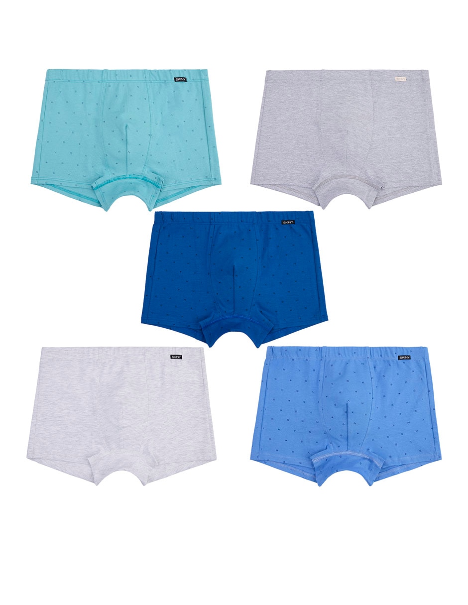 Set bóxer de algodón para niño Set bóxer de algodón para niño
