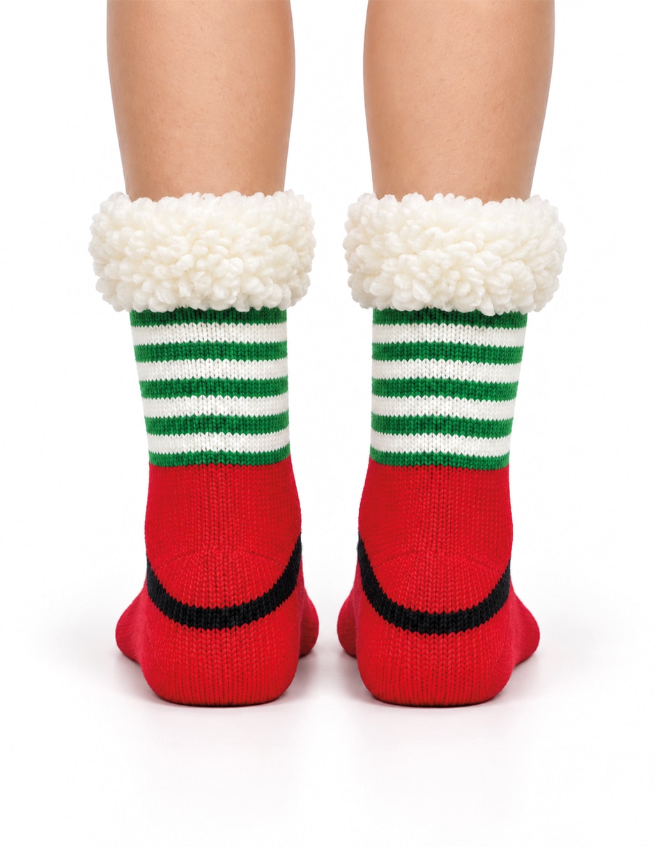 Calcetín antiderrapante navidad para niño 3