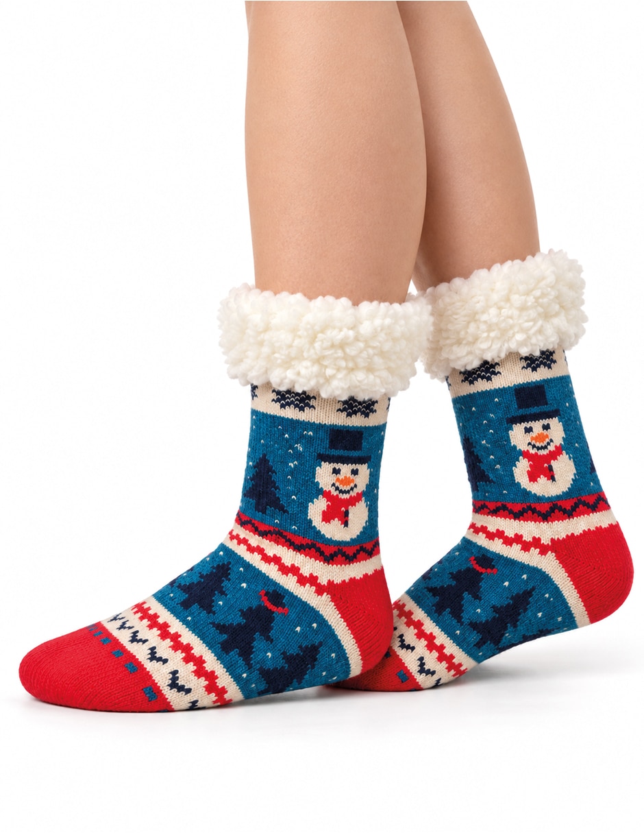 Calcetín antiderrapante navidad para niño 2