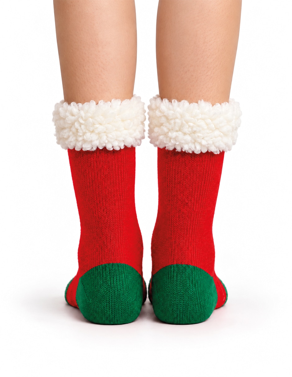Calcetín antiderrapante navidad para niño 3