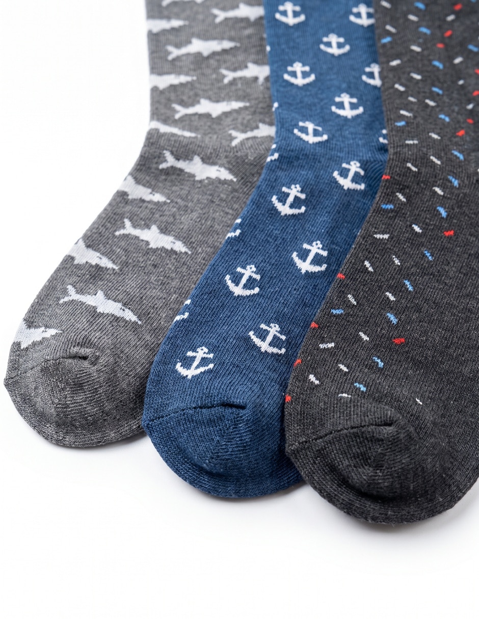 Set de calcetín para niño 3 pares 3