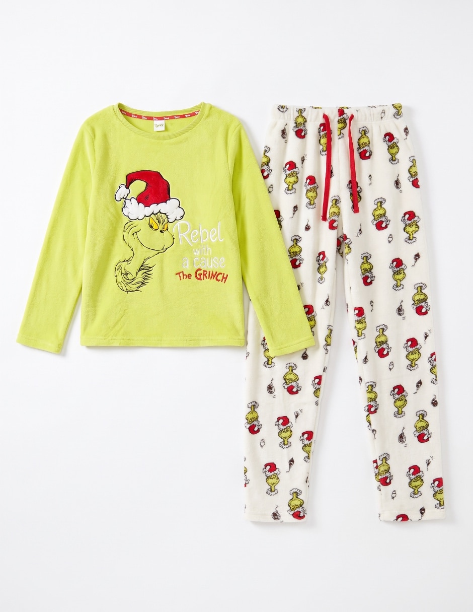 Conjunto pijama Grinch para Infantil niño 3