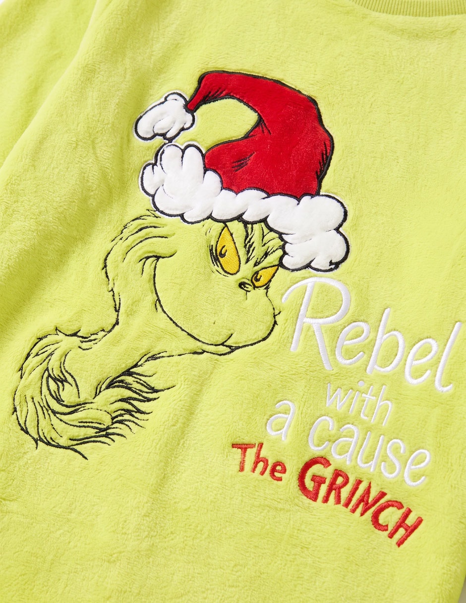 Conjunto pijama Grinch para Infantil niño 5