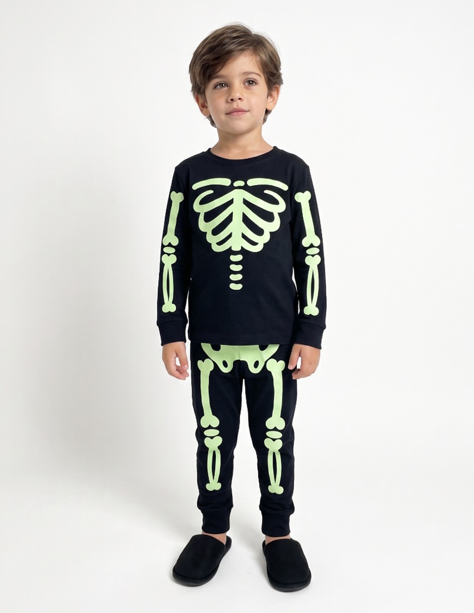 Conjunto Casual HALLOWEEN de Algodón para Infantil Niño