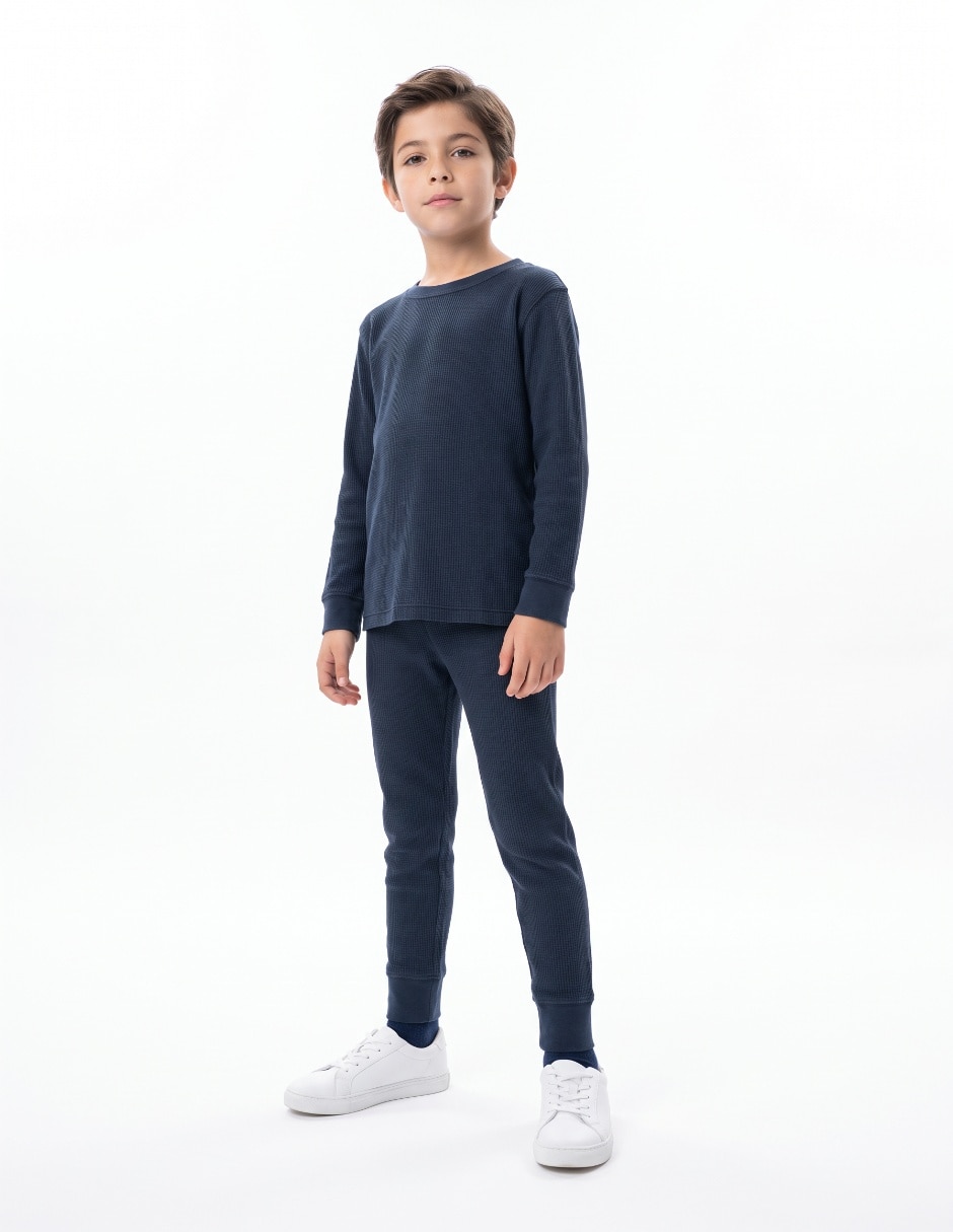 Conjunto pijama TÉRMICO para Infantil Niño 4