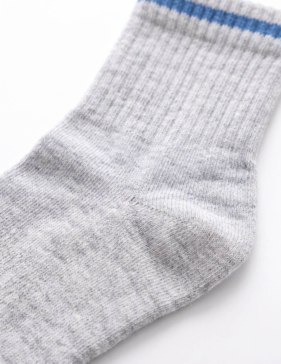 Set de calcetín antiderrapante de algodón para niño 2 pares 2