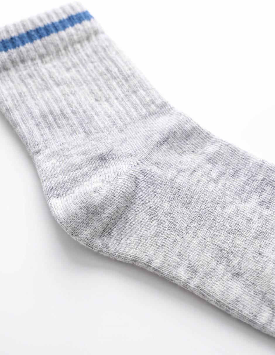 Set de calcetín antiderrapante de algodón para niño 2 pares 3
