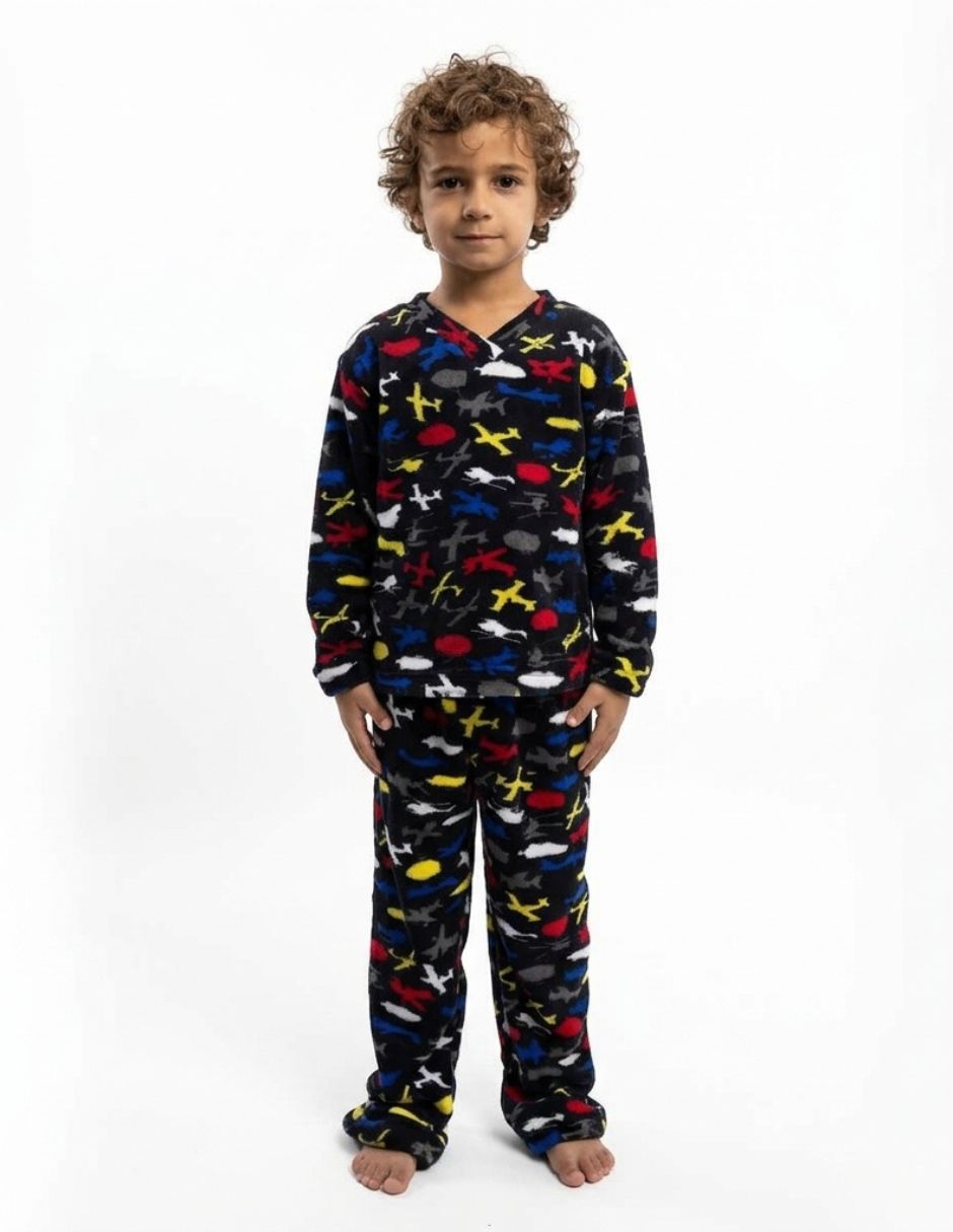 Conjunto pijama aviones para niño