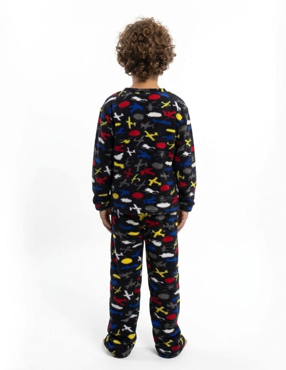 Conjunto pijama aviones para niño 5