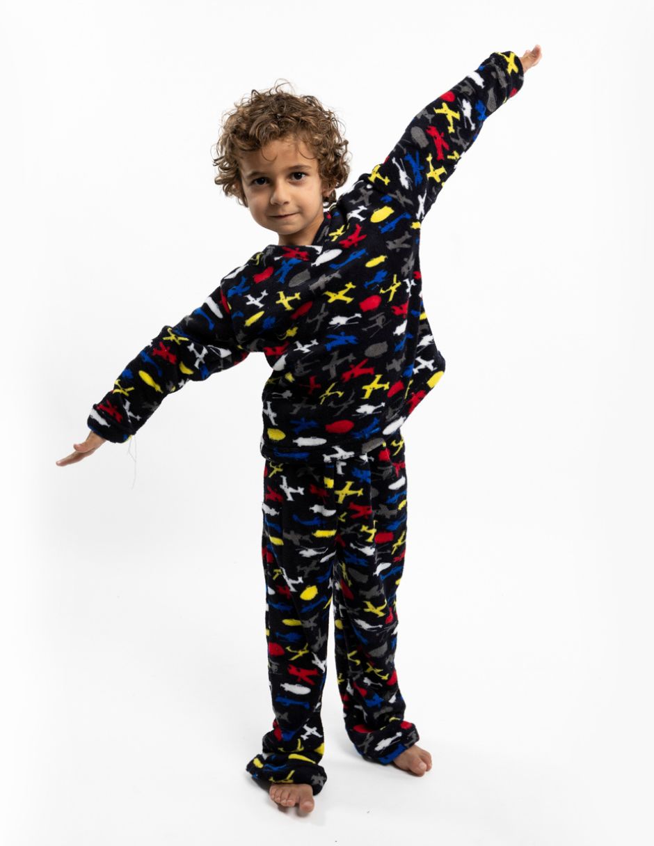 Conjunto pijama aviones para niño