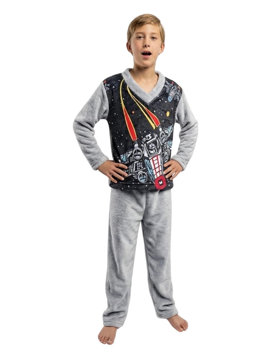 Conjunto pijama nave para niño
