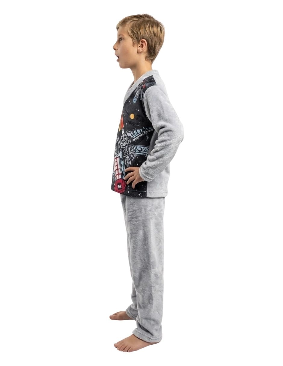 Conjunto pijama nave para niño