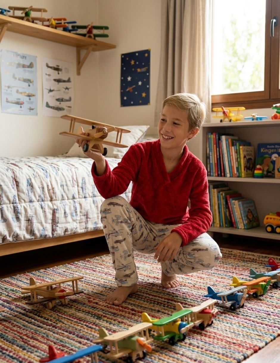 Conjunto pijama AVIONETAS para Infantil / Niños grandes Niño