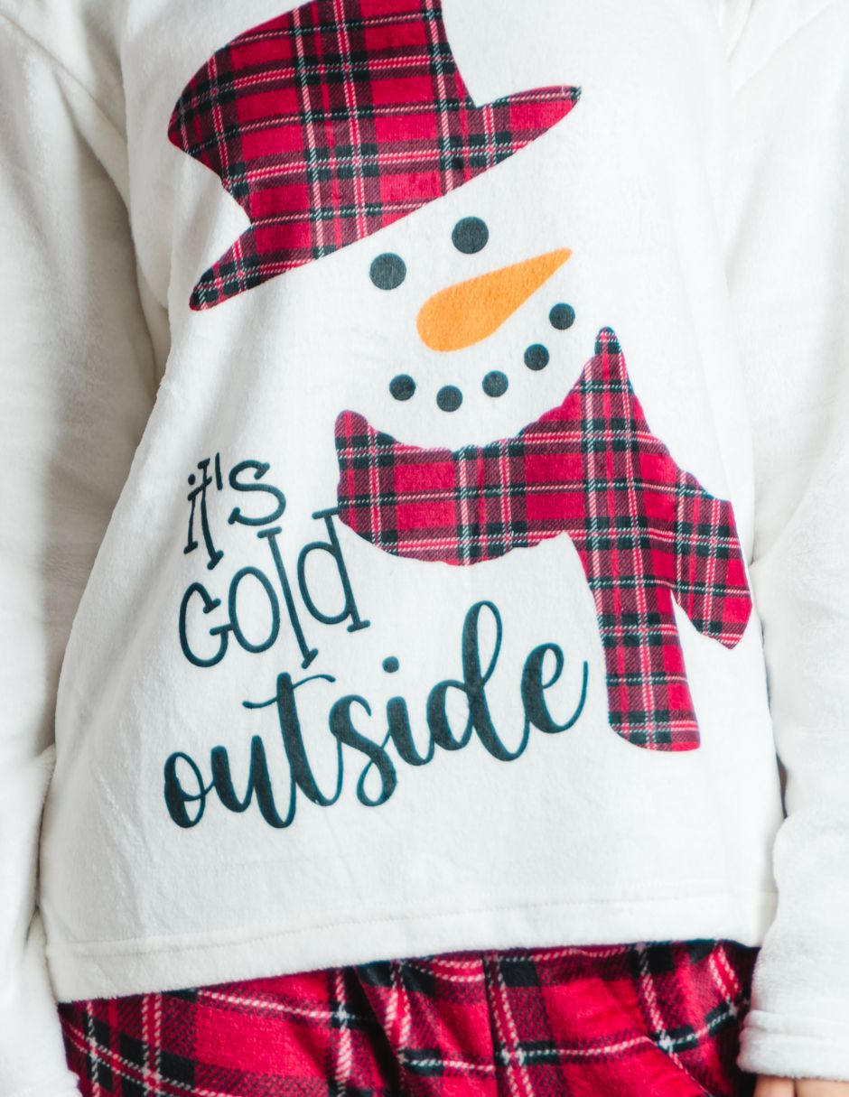 Conjunto pijama MONO DE NIEVE para Infantil / Niños grandes Niño