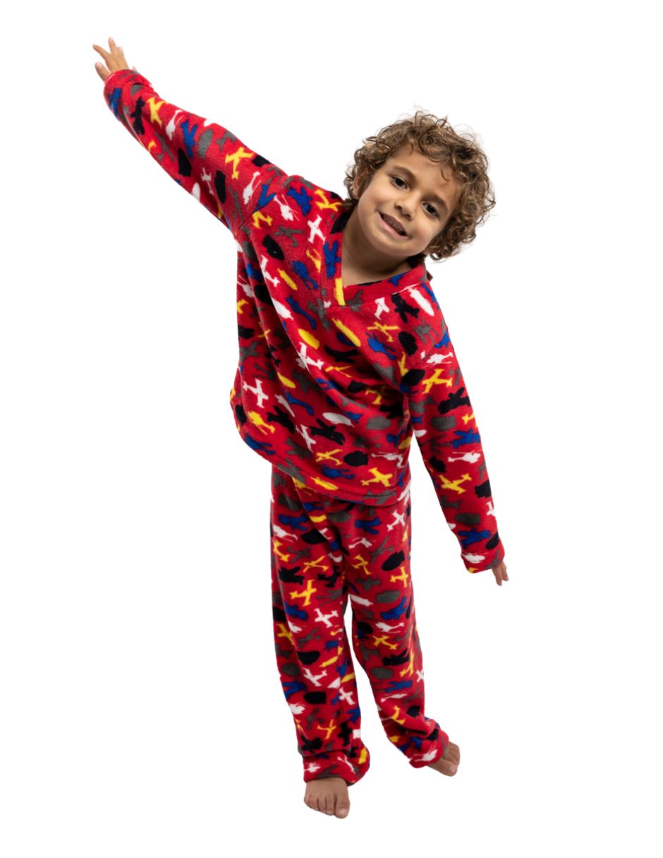 Conjunto pijama aviones para niño
