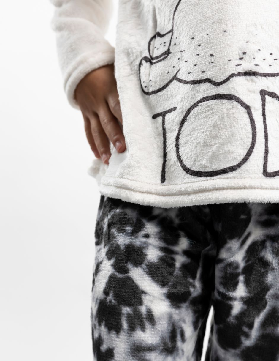 Conjunto pijama lets do nothing para niño