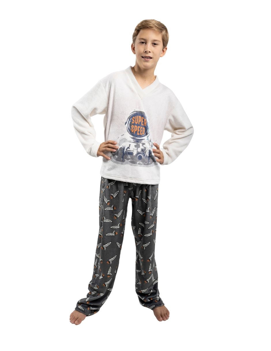 Conjunto pijama nave espacial para niño