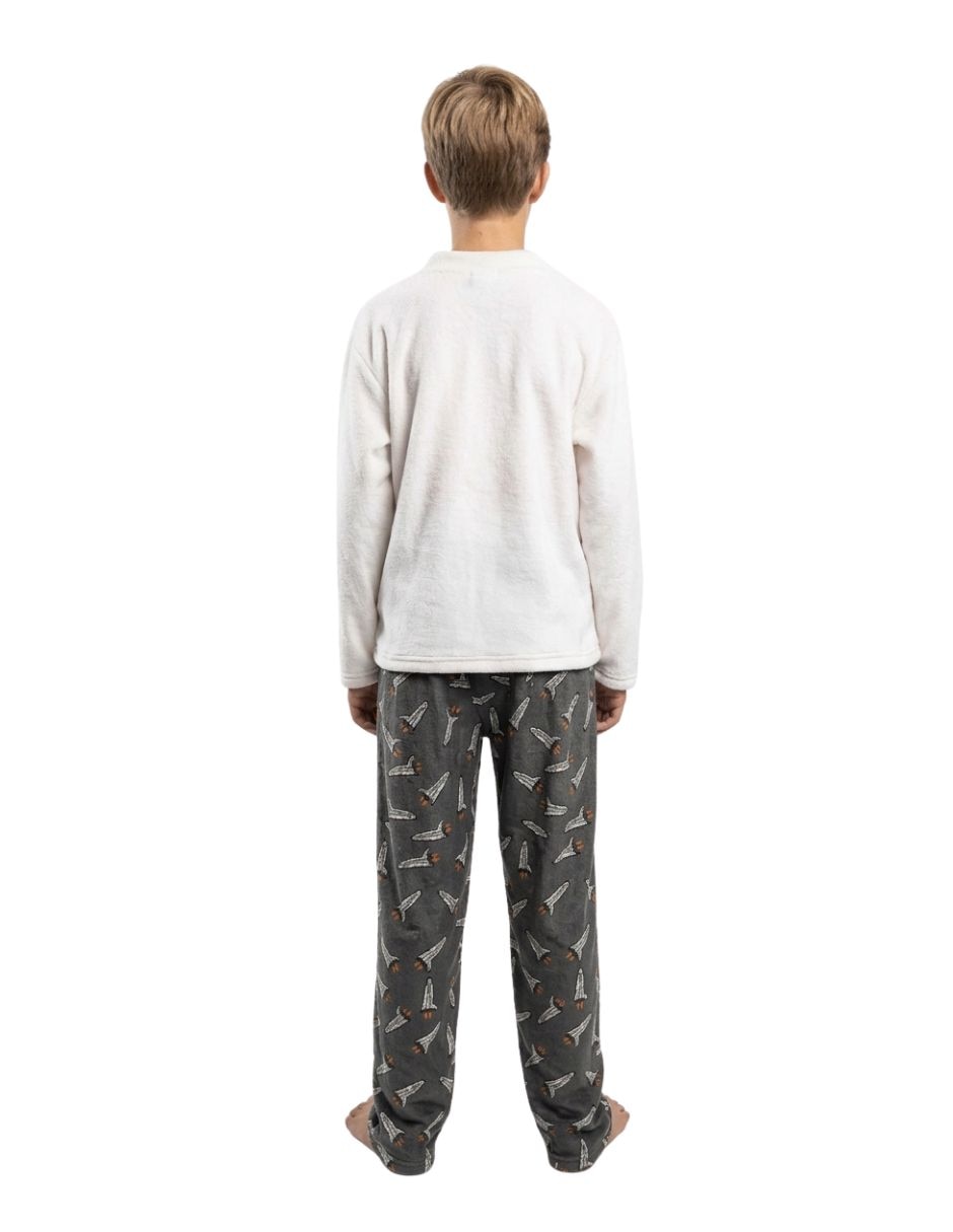 Conjunto pijama nave espacial para niño