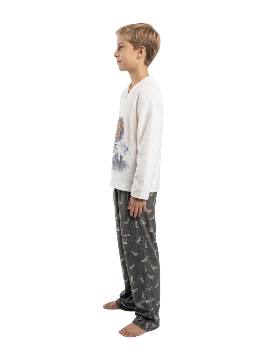 Conjunto pijama nave espacial para niño