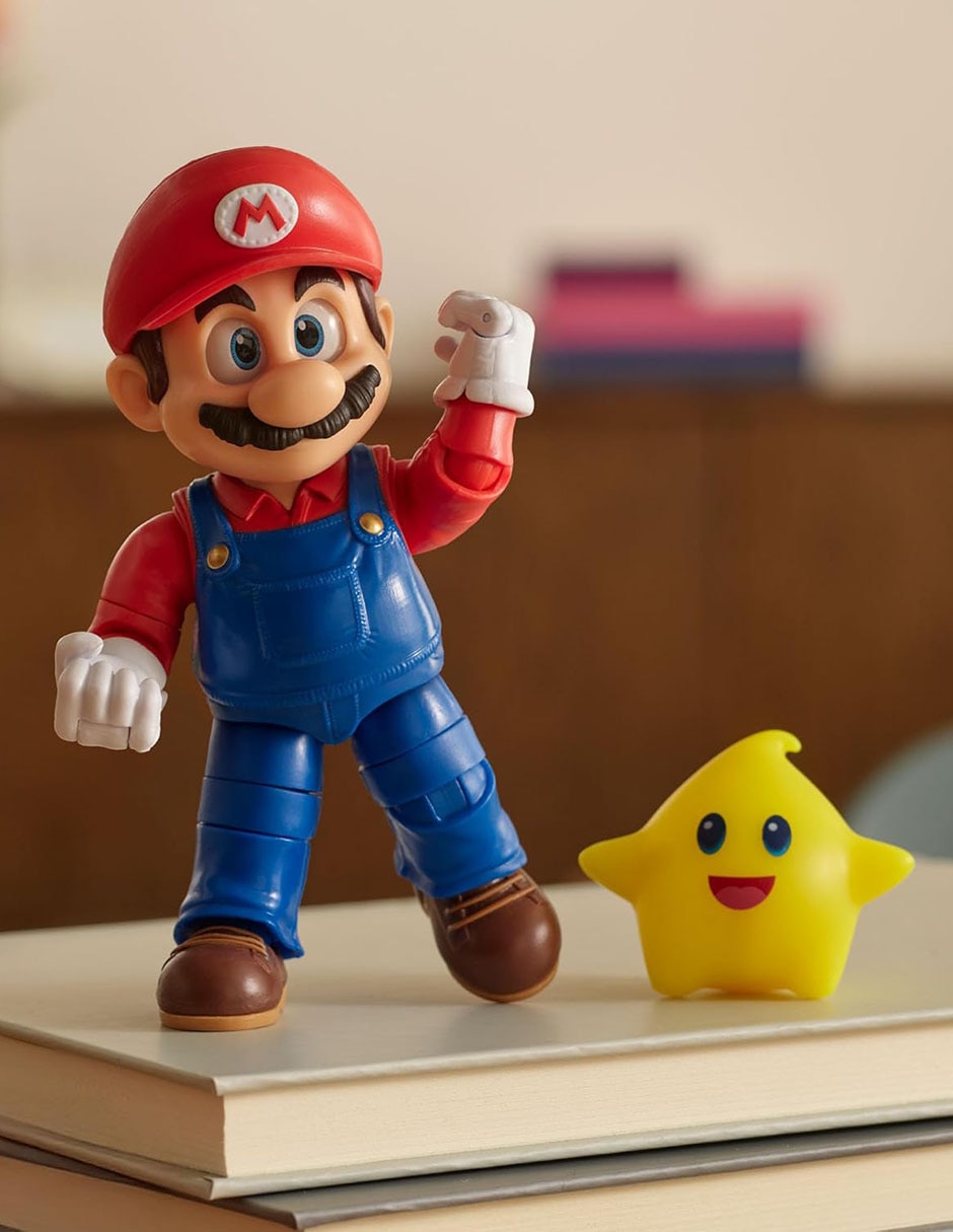 Set figuras de juguete The Super Mario Galaxy movie 9