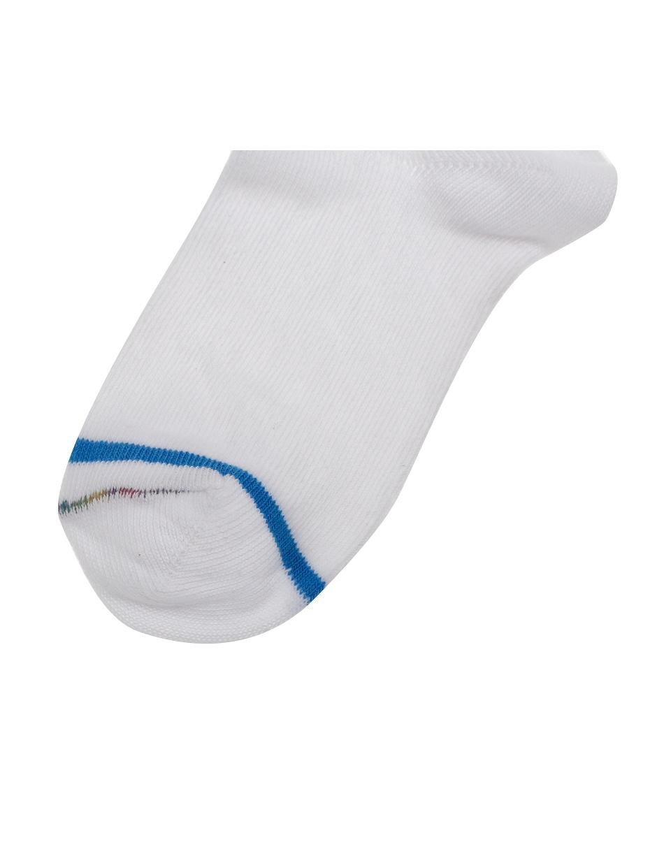 Calcetín liso Punto Blanco de algodón para niño 2